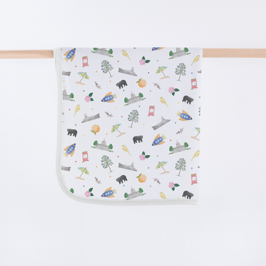 Alabama Kids Organic Cotton Baby Blanket