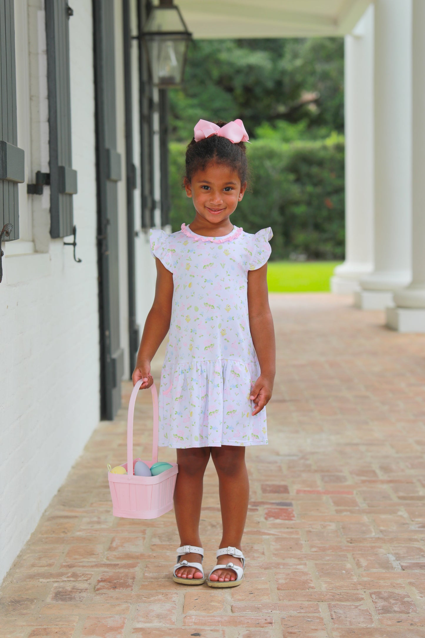 Cottontail Garden Dress – Girls Easter Bunny Dress
