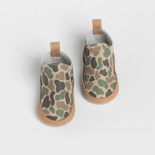 Duck Camo Slip On Baby Shoe
