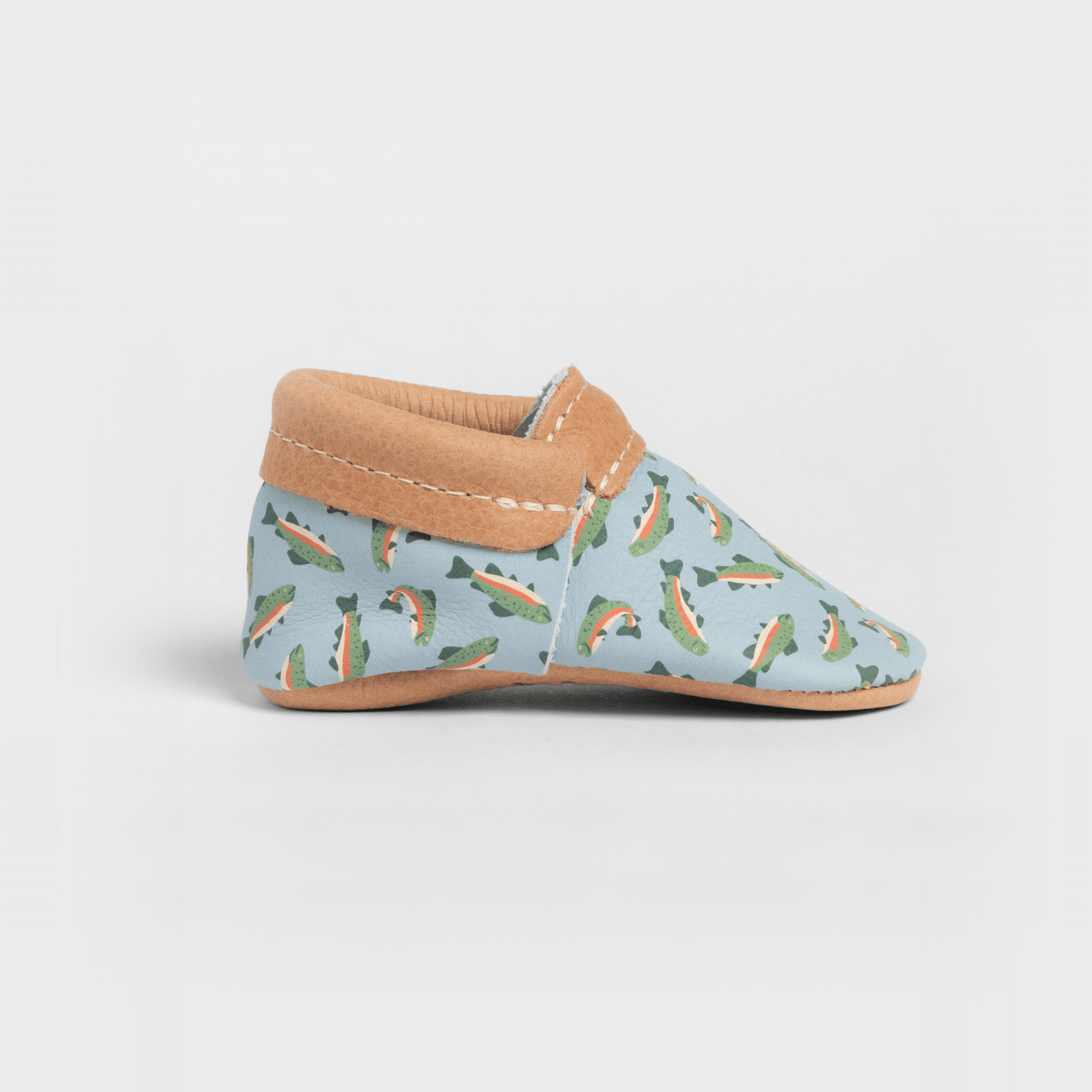 Rainbow Trout City Baby Shoe