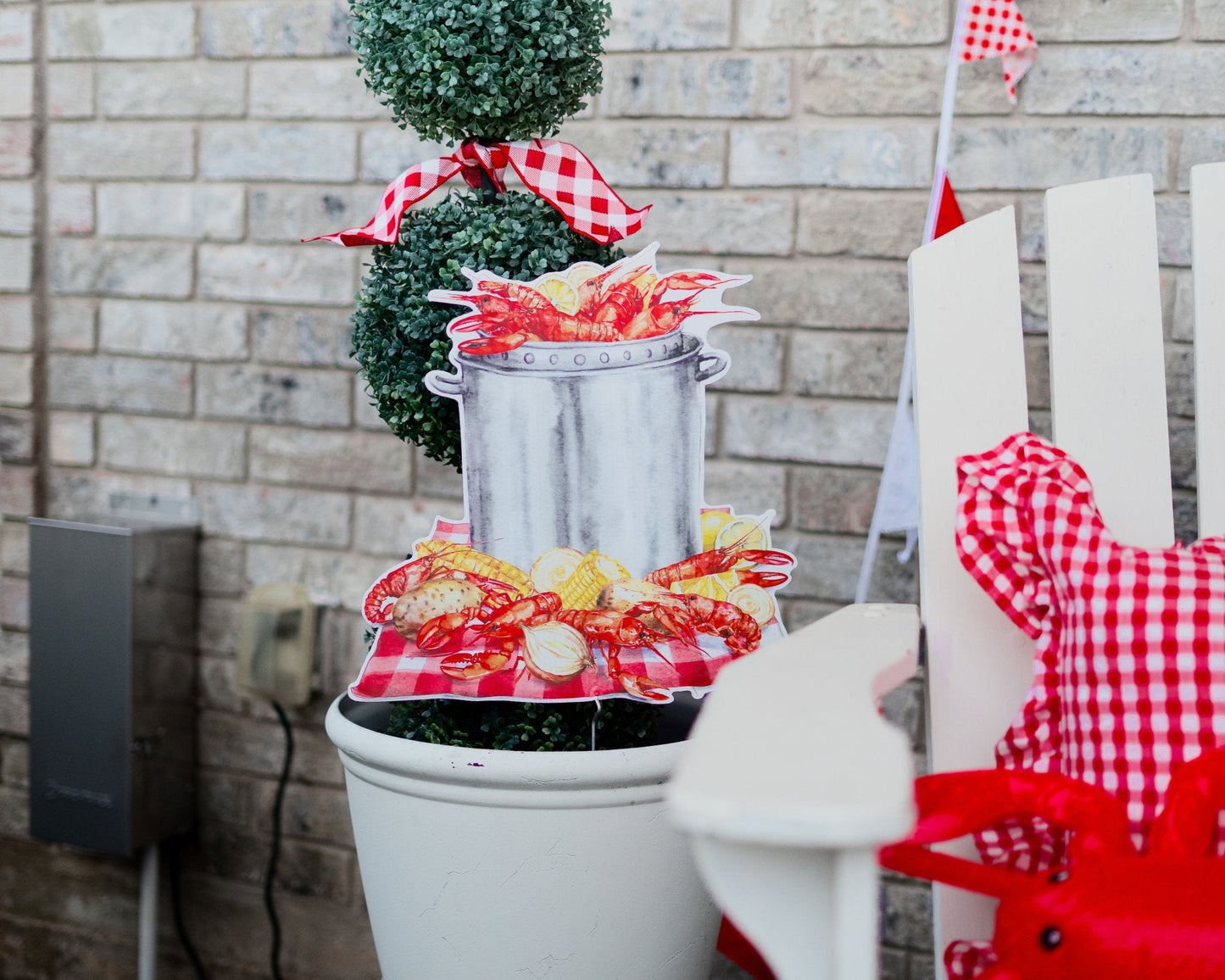 Let the Good Times Boil Door Hanger