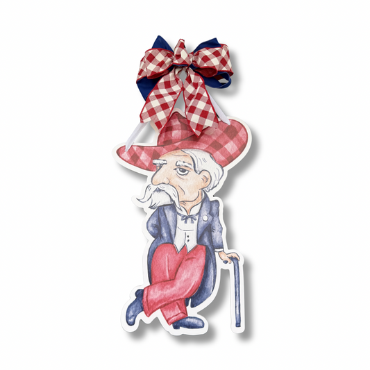 Red & Blue Door Hanger