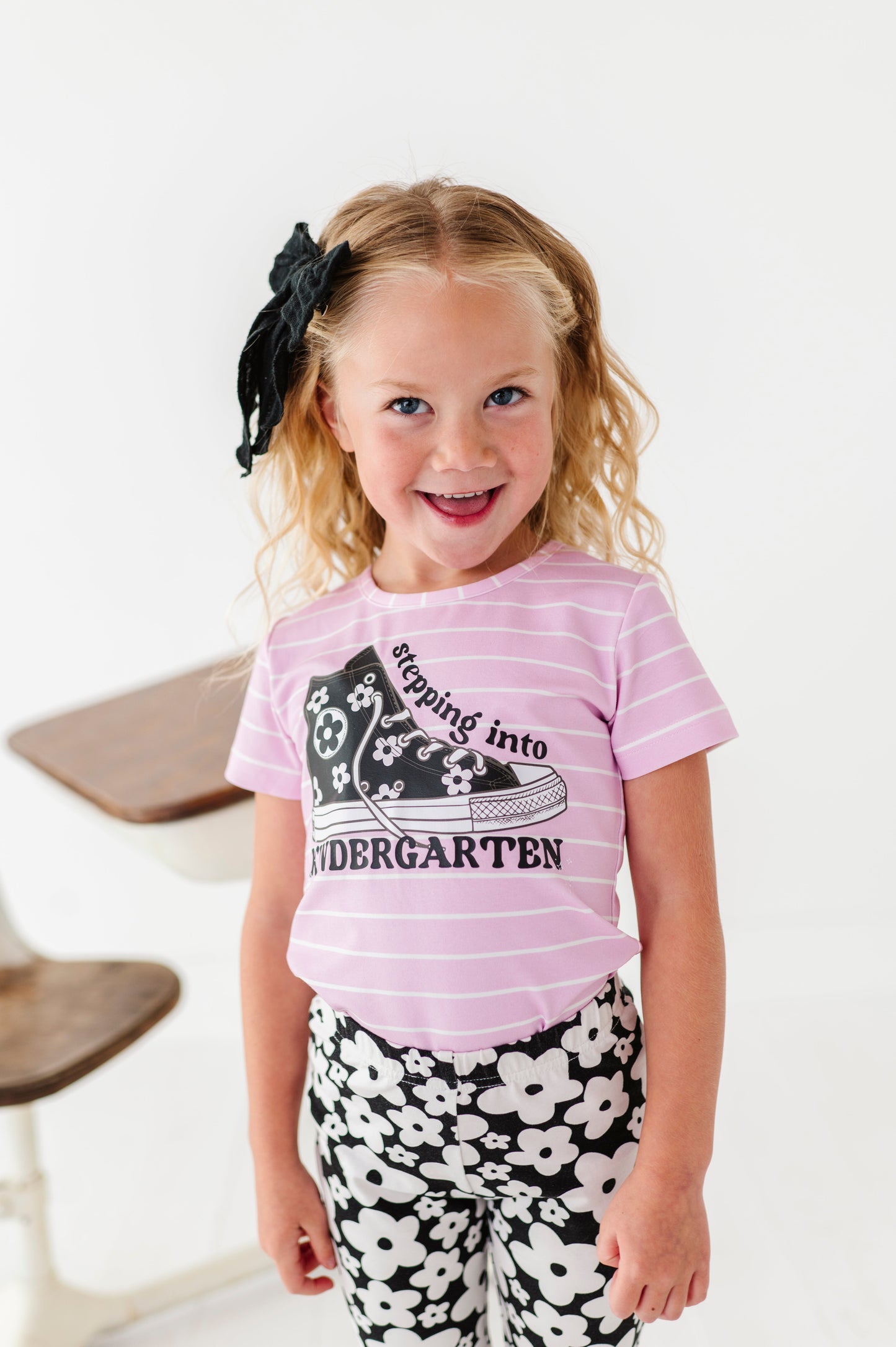 GIRLS “Stepping into…” Grade Level Tee (ALL GRADES HERE)