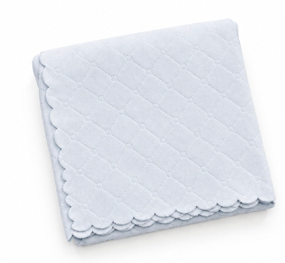 Nanas Single Face Quilted Plush Baby Blanket