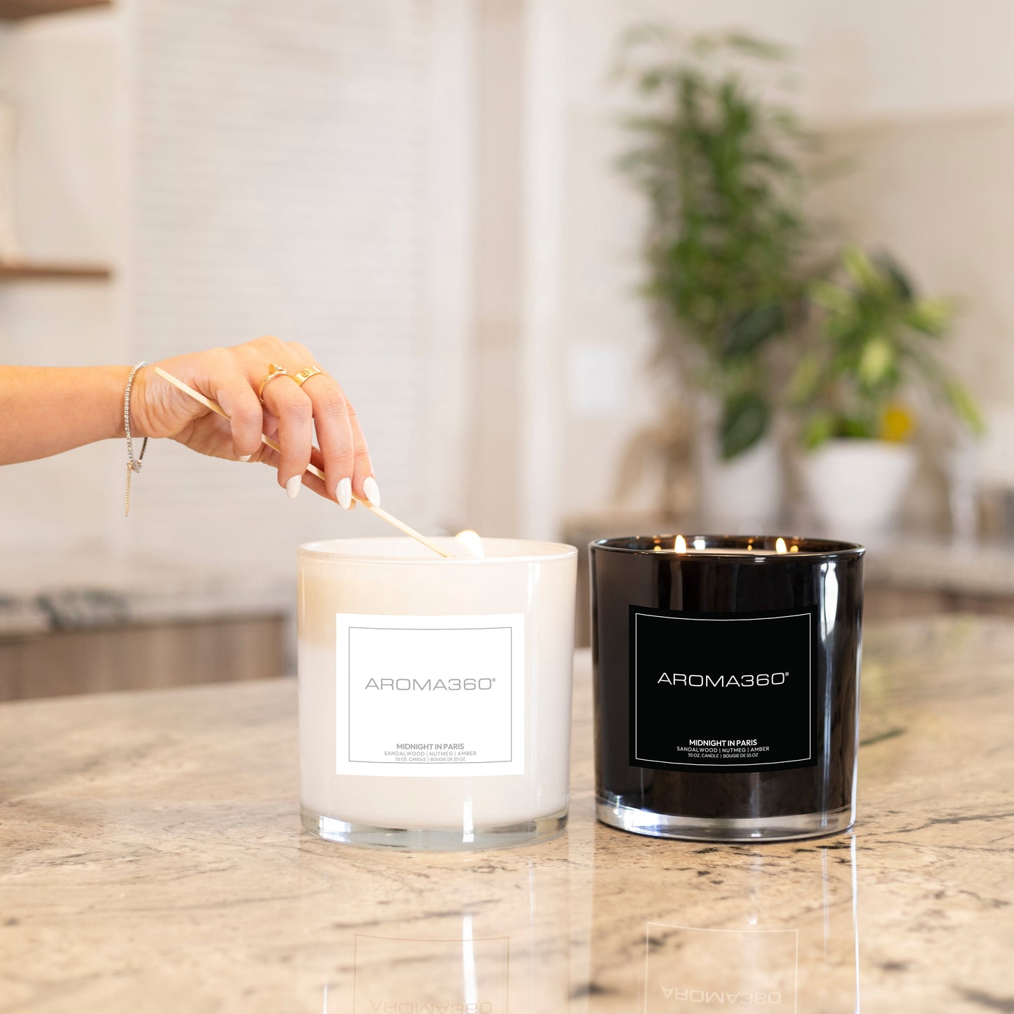 Midnight in Paris 4-Wick Candle