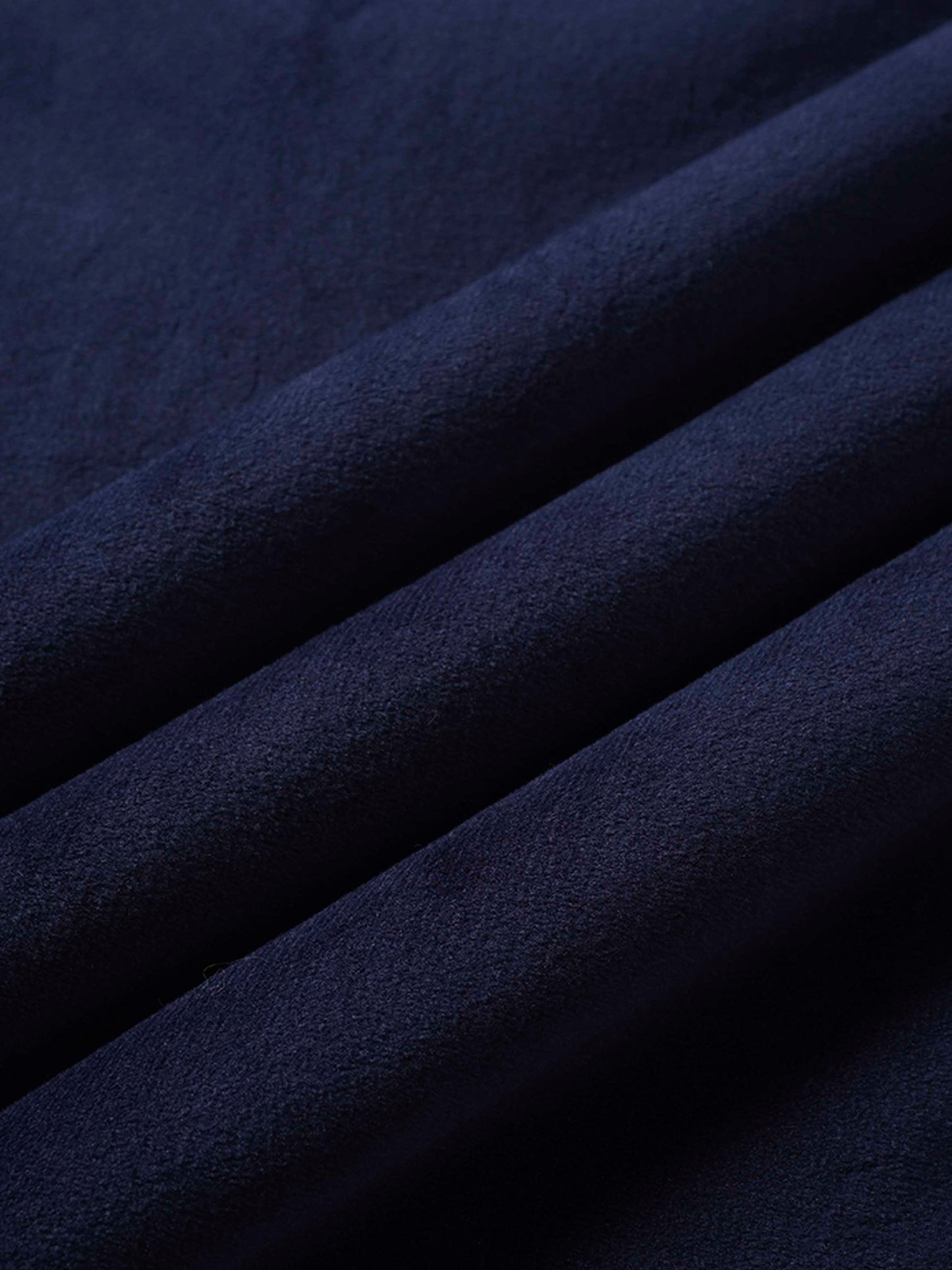 Plush Velour Blanket - Navy