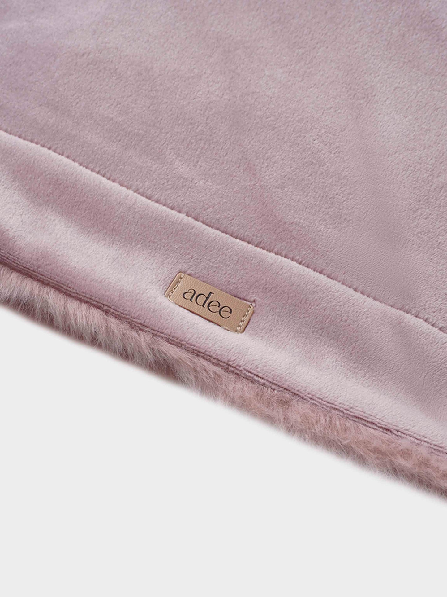 Plush Velour Blanket - Pink