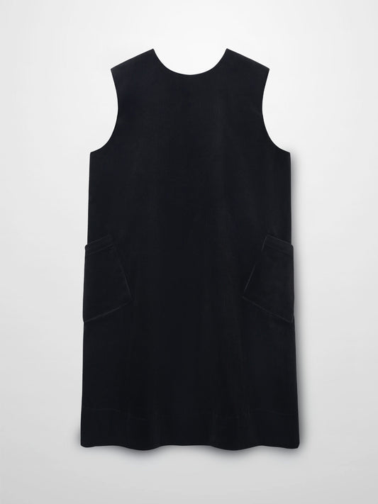 Corduroy Jumper - Black