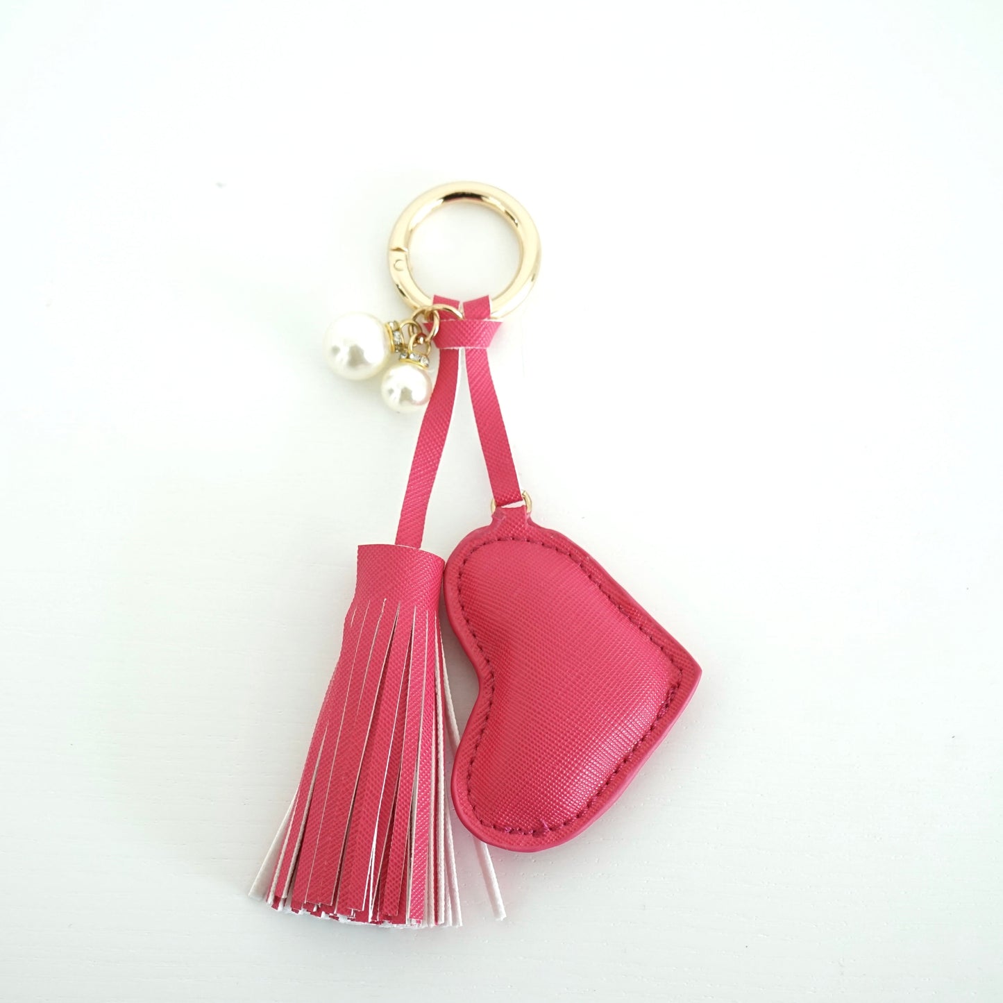 Dusti Rose Heart Keychain - RECENTLY MARKED DOWN - FINAL SALE - WILL BE DISCONTINUED