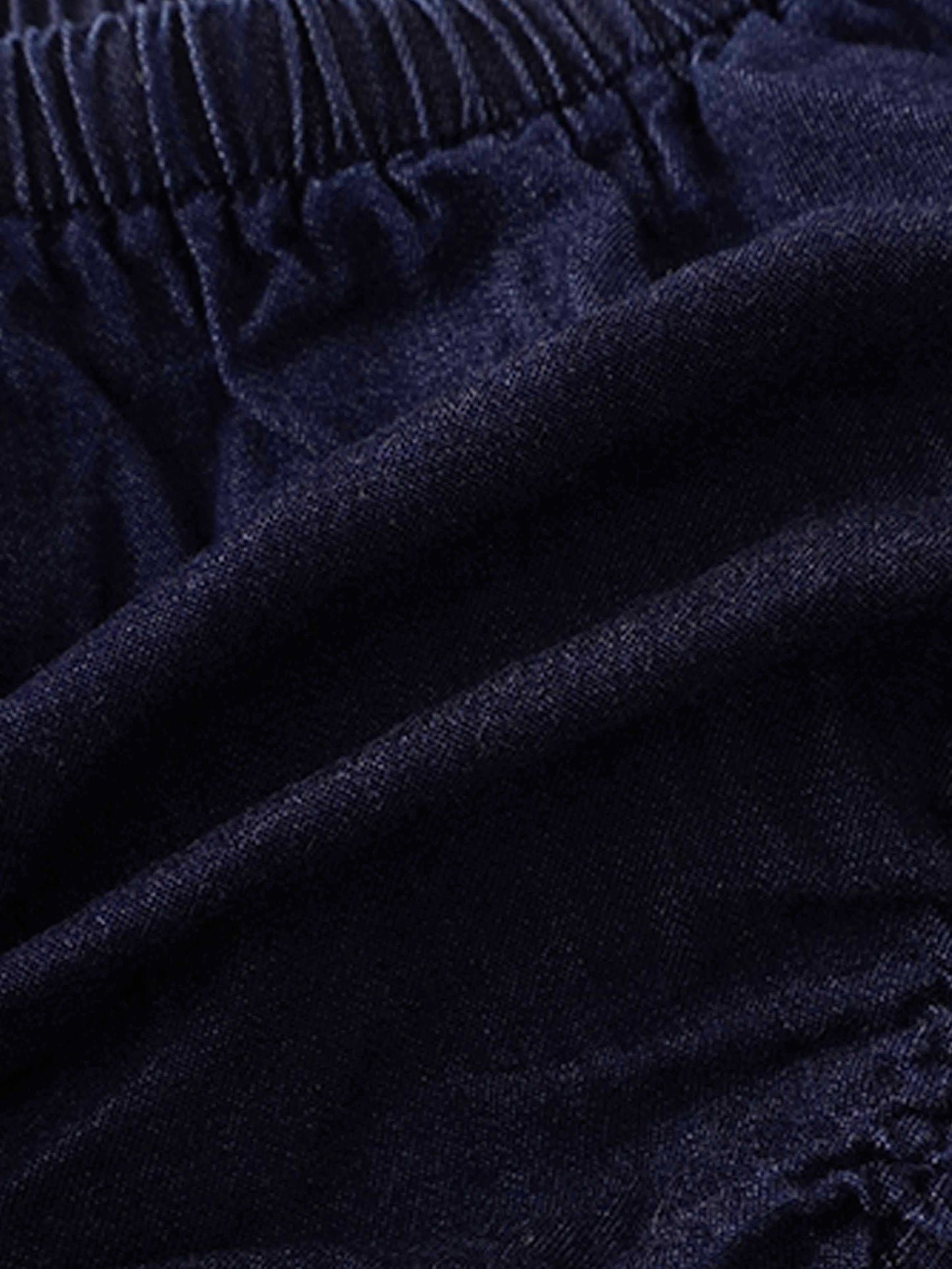 Draw String Bloomer-Dark Denim