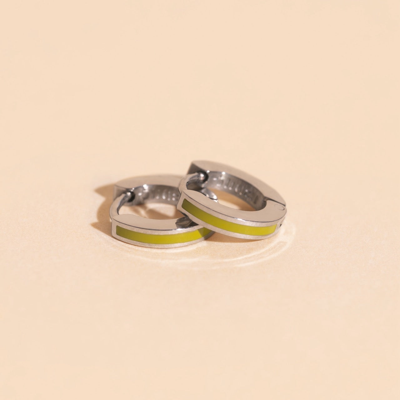 Color Tiny Huggie Hoop Earrings
