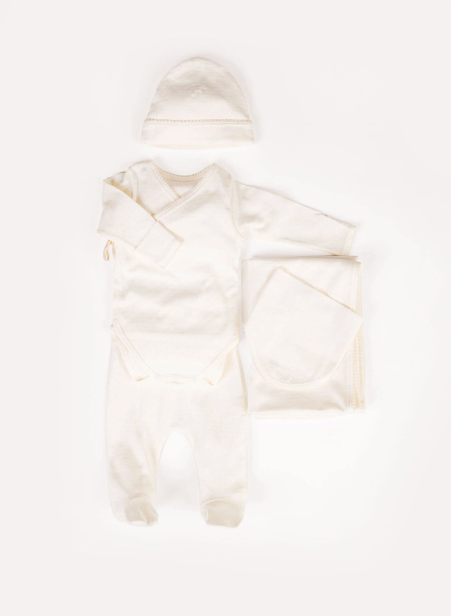 Welcome Baby Pointelle 5 Piece Set