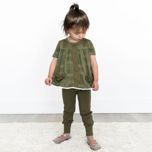 Kolton Bamboo Short Sleeve Tunic + Legging Set