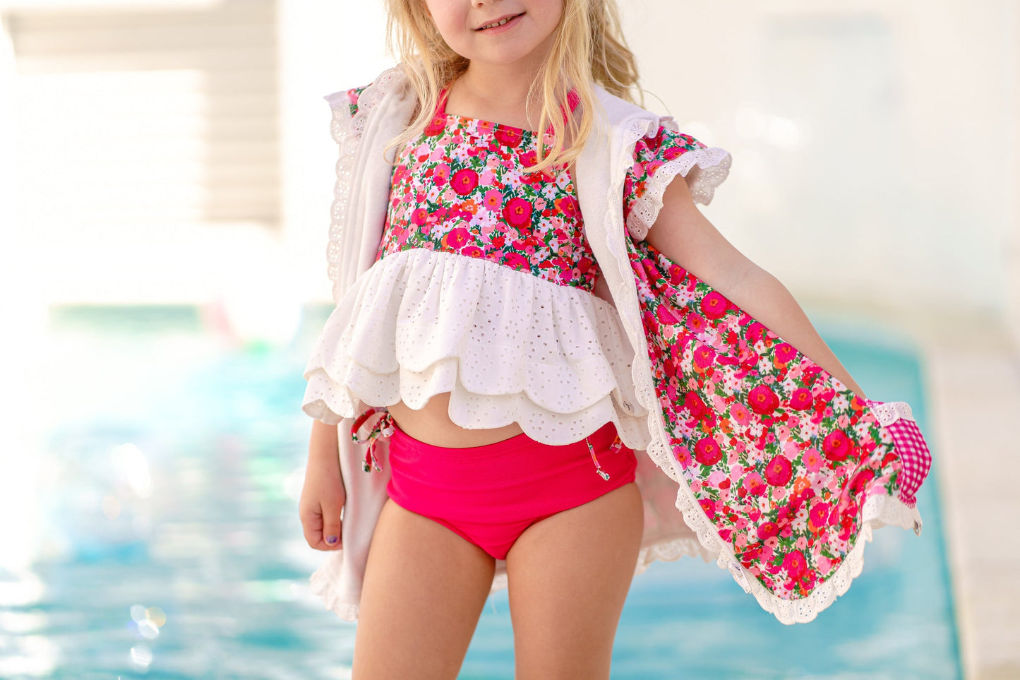 Island Petals Cover Up