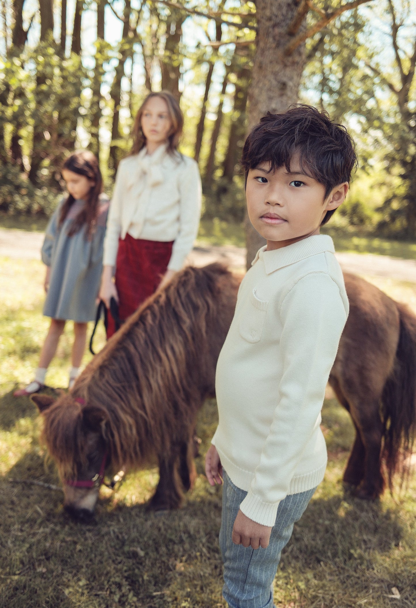 Franck Collar Sweater - Oatmilk