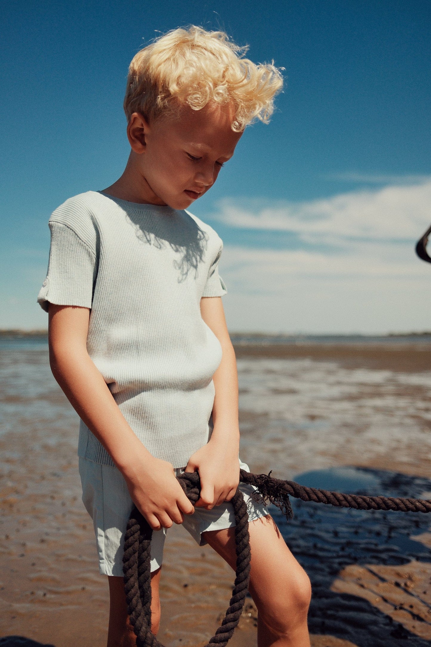 Zachary Knit Sweater - Seafoam