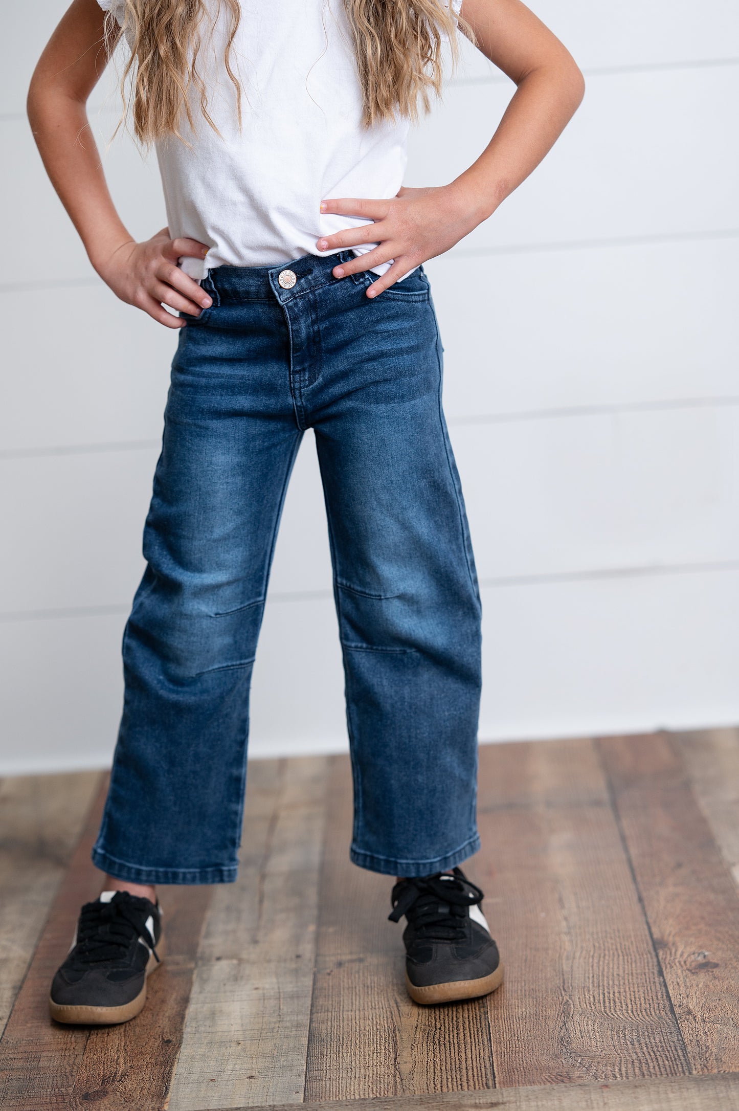 Wide Leg  Denim Jeans