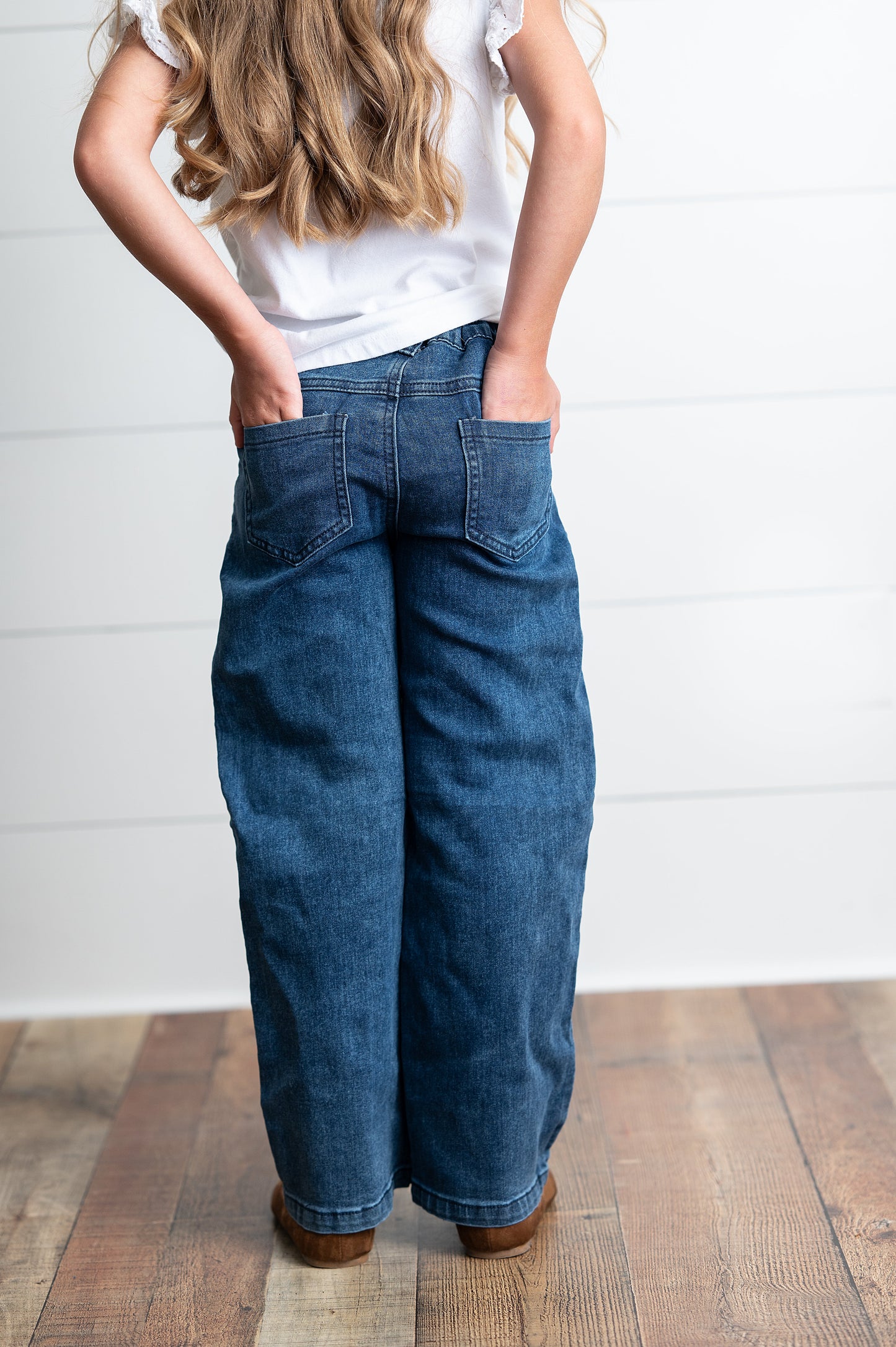 Wide Leg  Denim Jeans