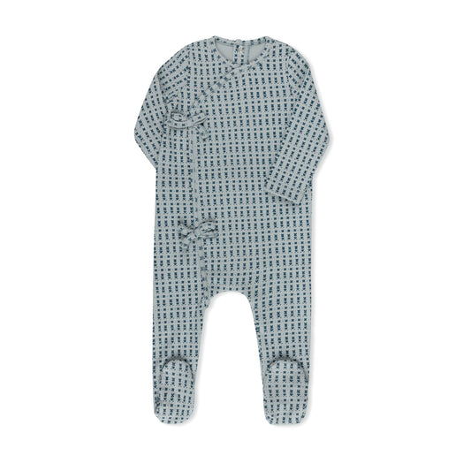 Ditsy Print Footie