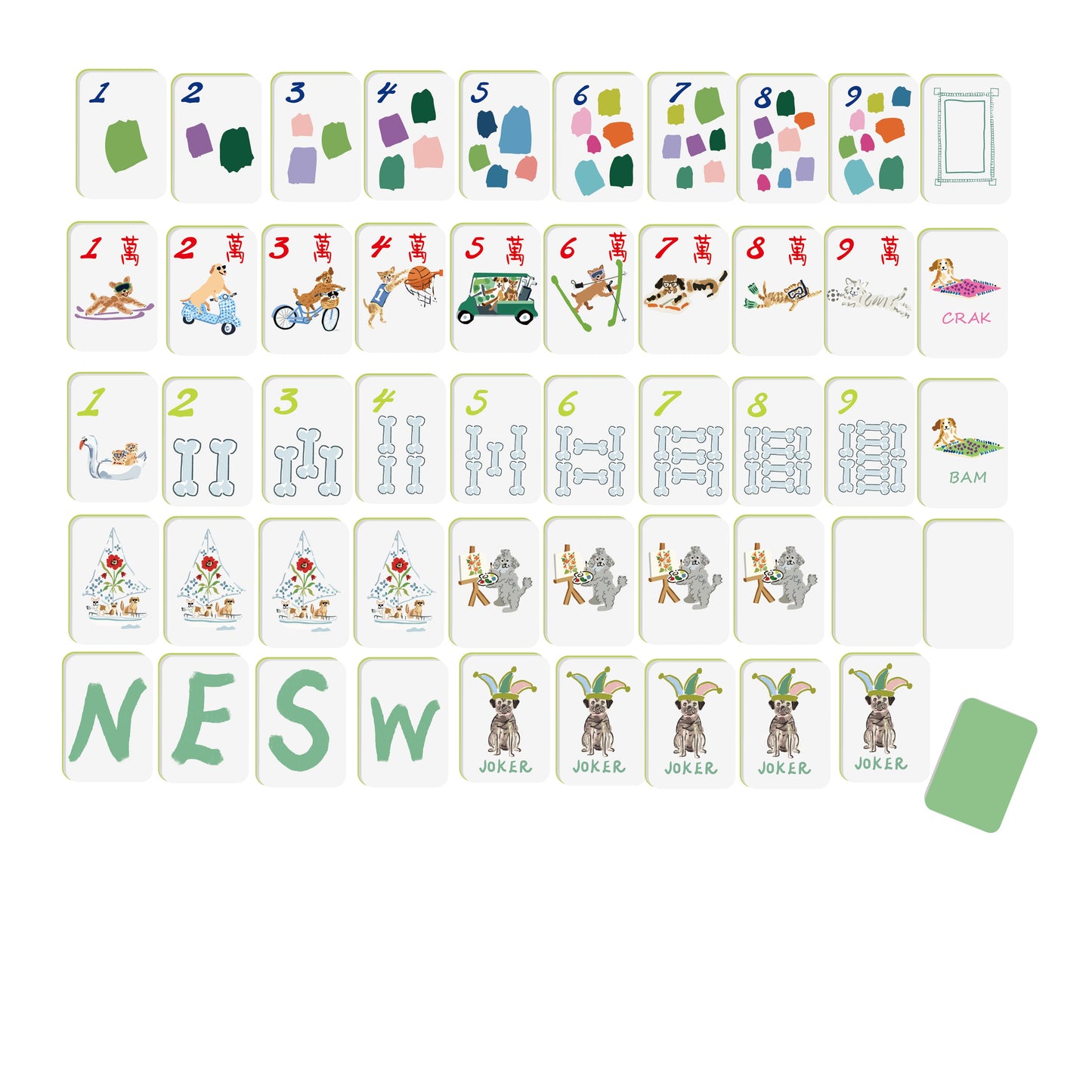 Doggie Dog Mahjong Kit (Preorder)