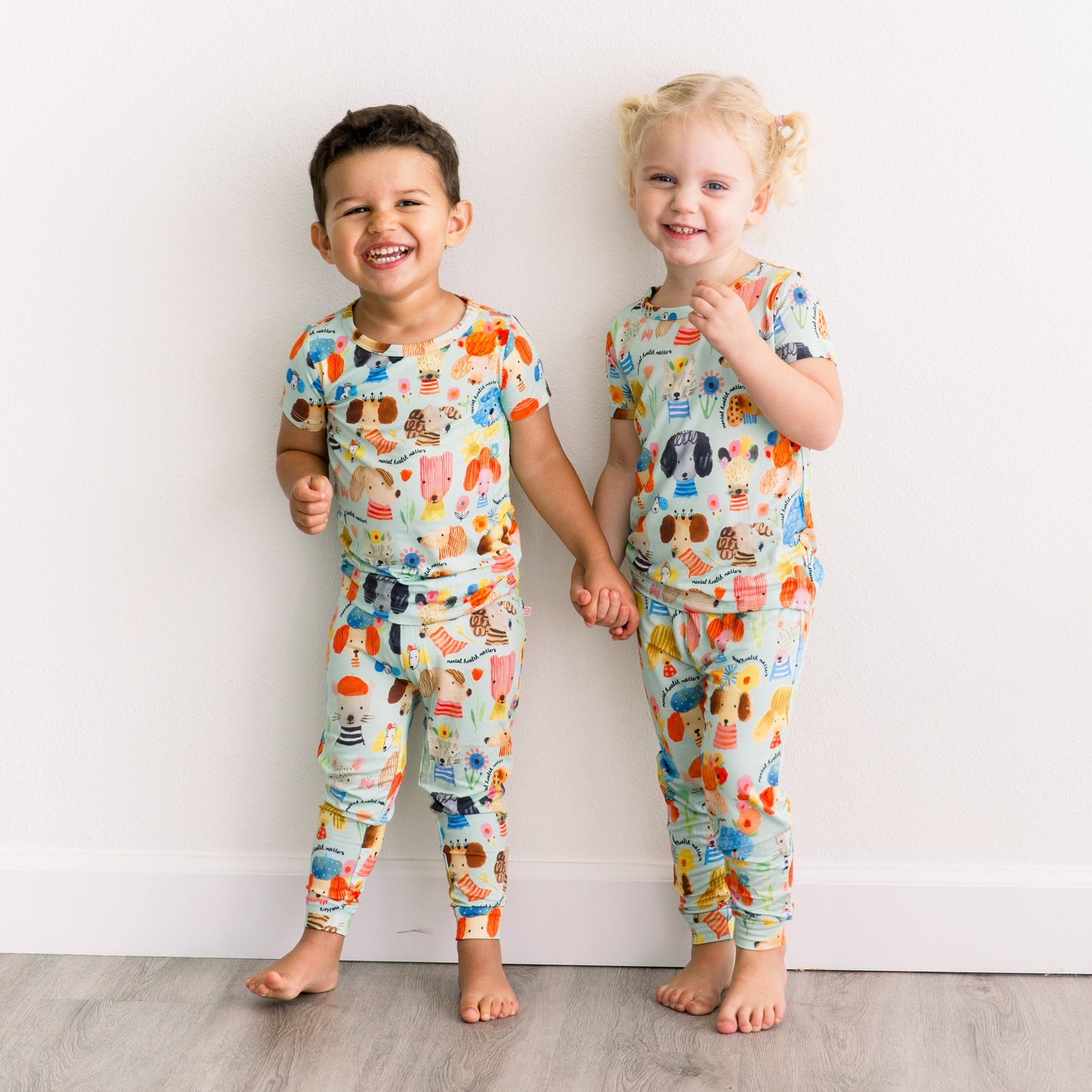 The Second-Skin 2-Piece Short Sleeve Pajama | Mindful Doggos