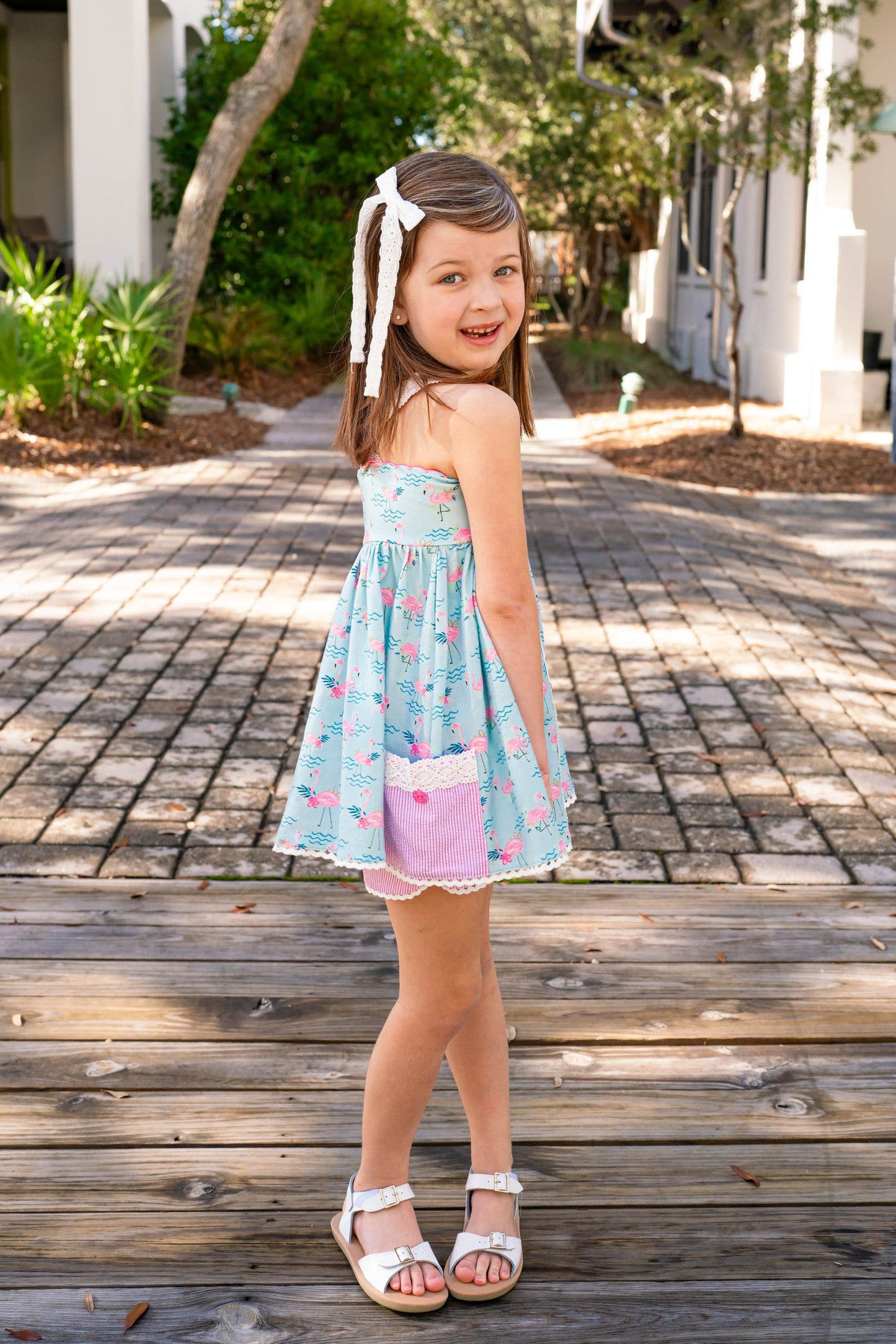 Pink Paradise Tunic Set