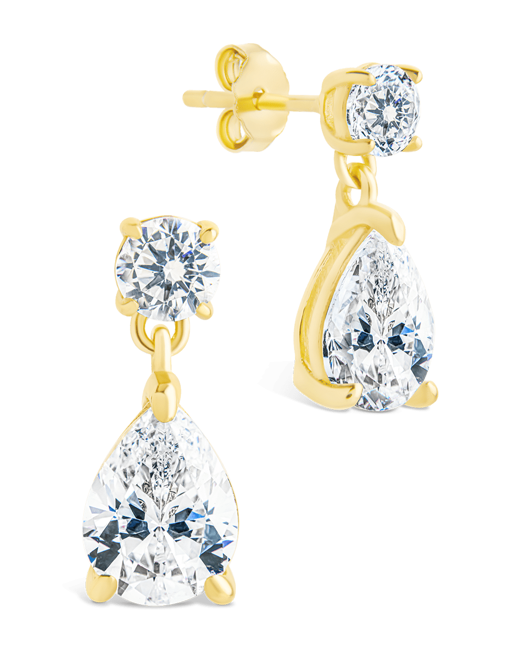 Sterling Silver Imogen CZ Studs