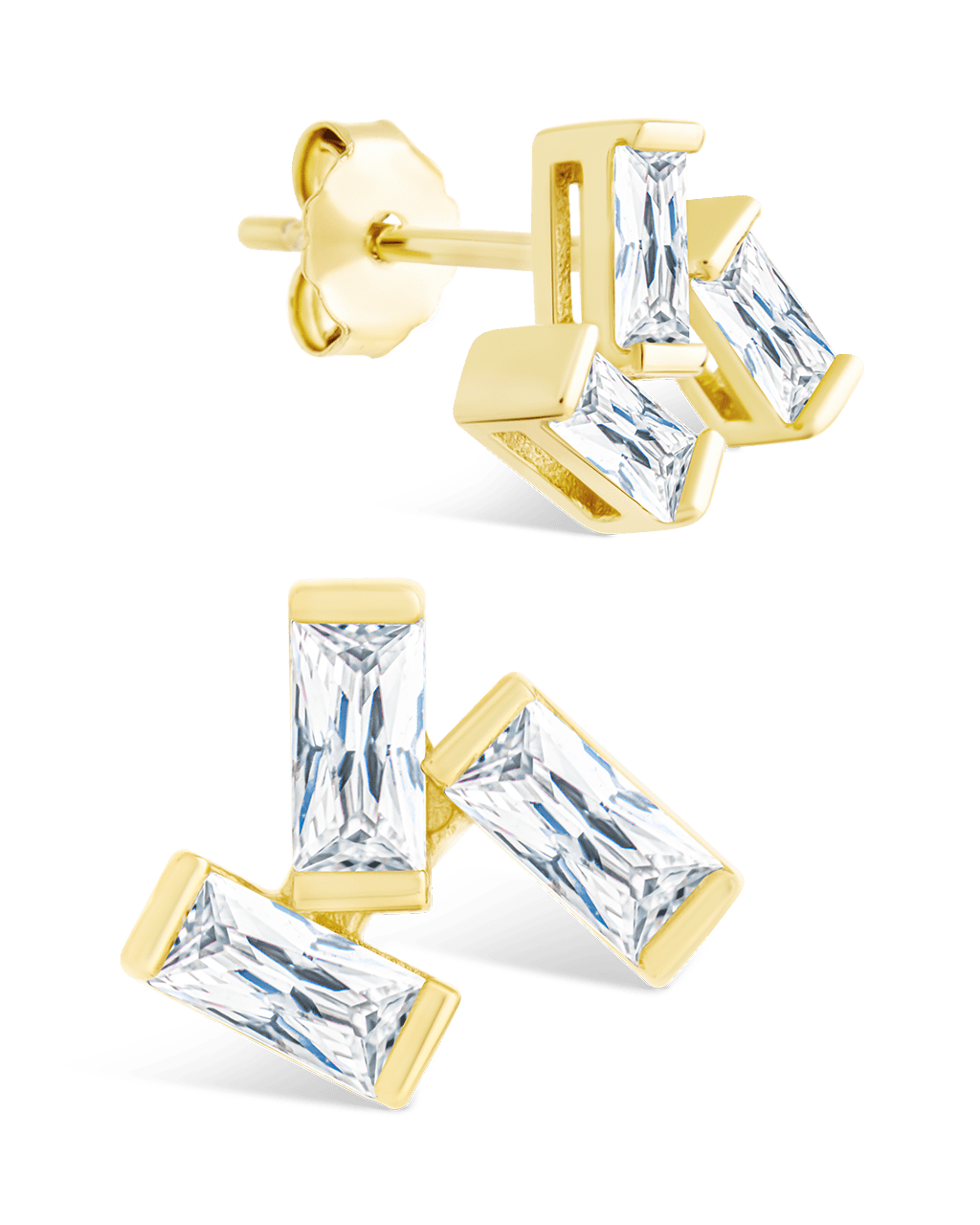 Sterling Silver Macy CZ Studs