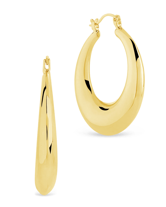 Quinn Tube Hoop Earrings