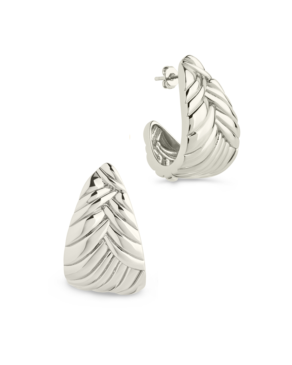 Ellis Braided Hoops