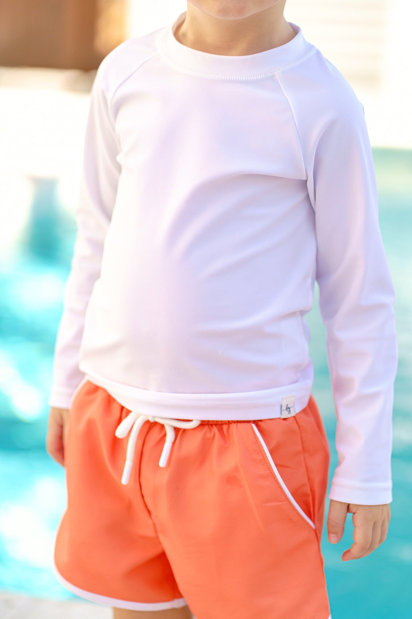 White Unisex Rashguard