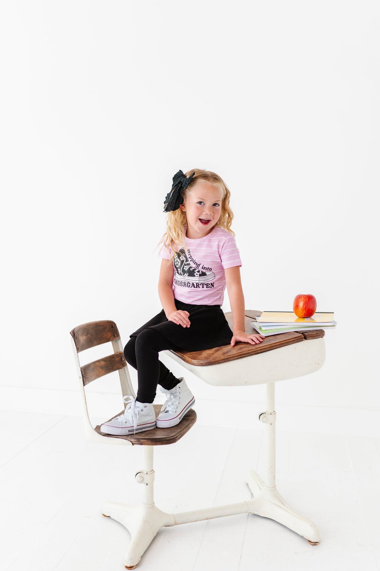 GIRLS “Stepping into…” Grade Level Tee (ALL GRADES HERE)