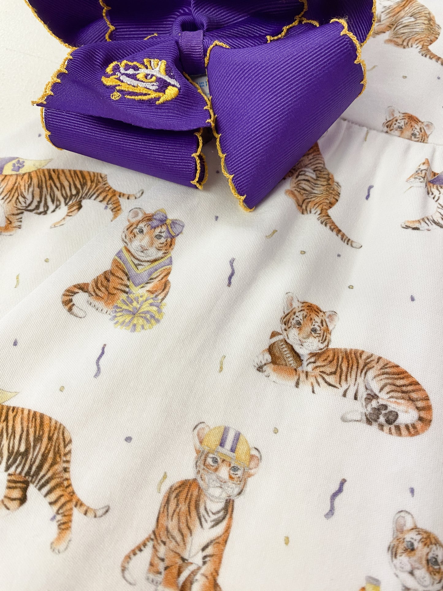Louisiana's Most Valuable Cub Organic Cotton Twirl Dress
