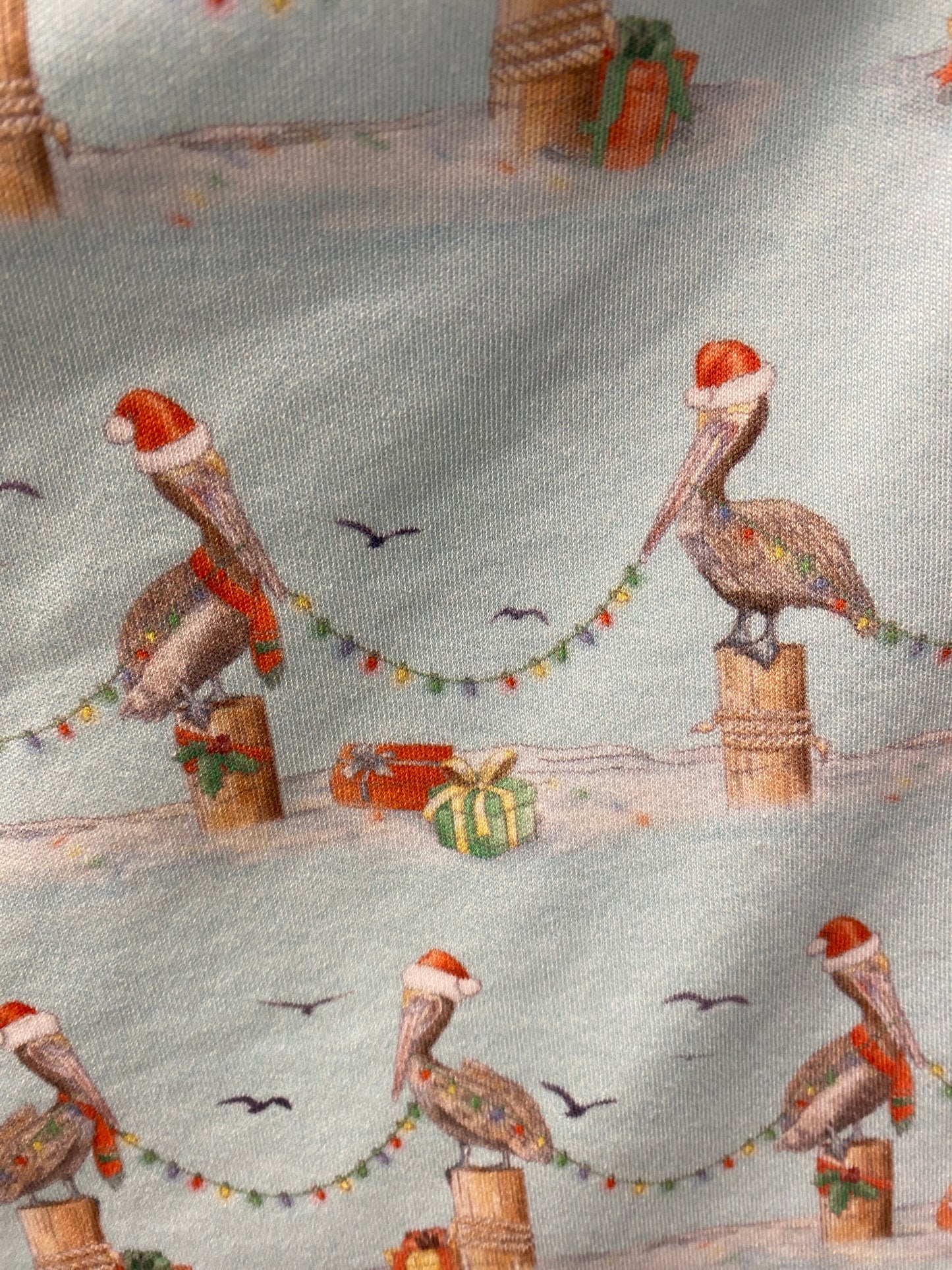 Pelican Wonderland Cotton Twirl Dress