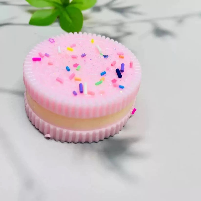 Sprinkle Cookie Sensory Squishy – Soft Jelly Fidget Toy