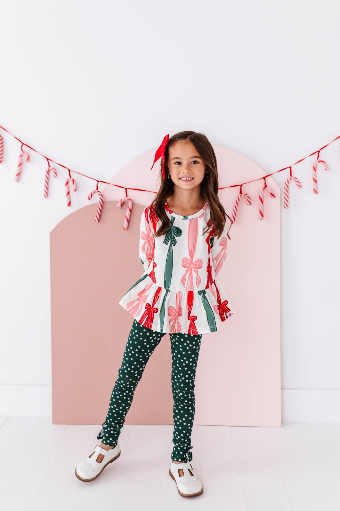 Evergreen Dottie | SLIM LEGGINGS