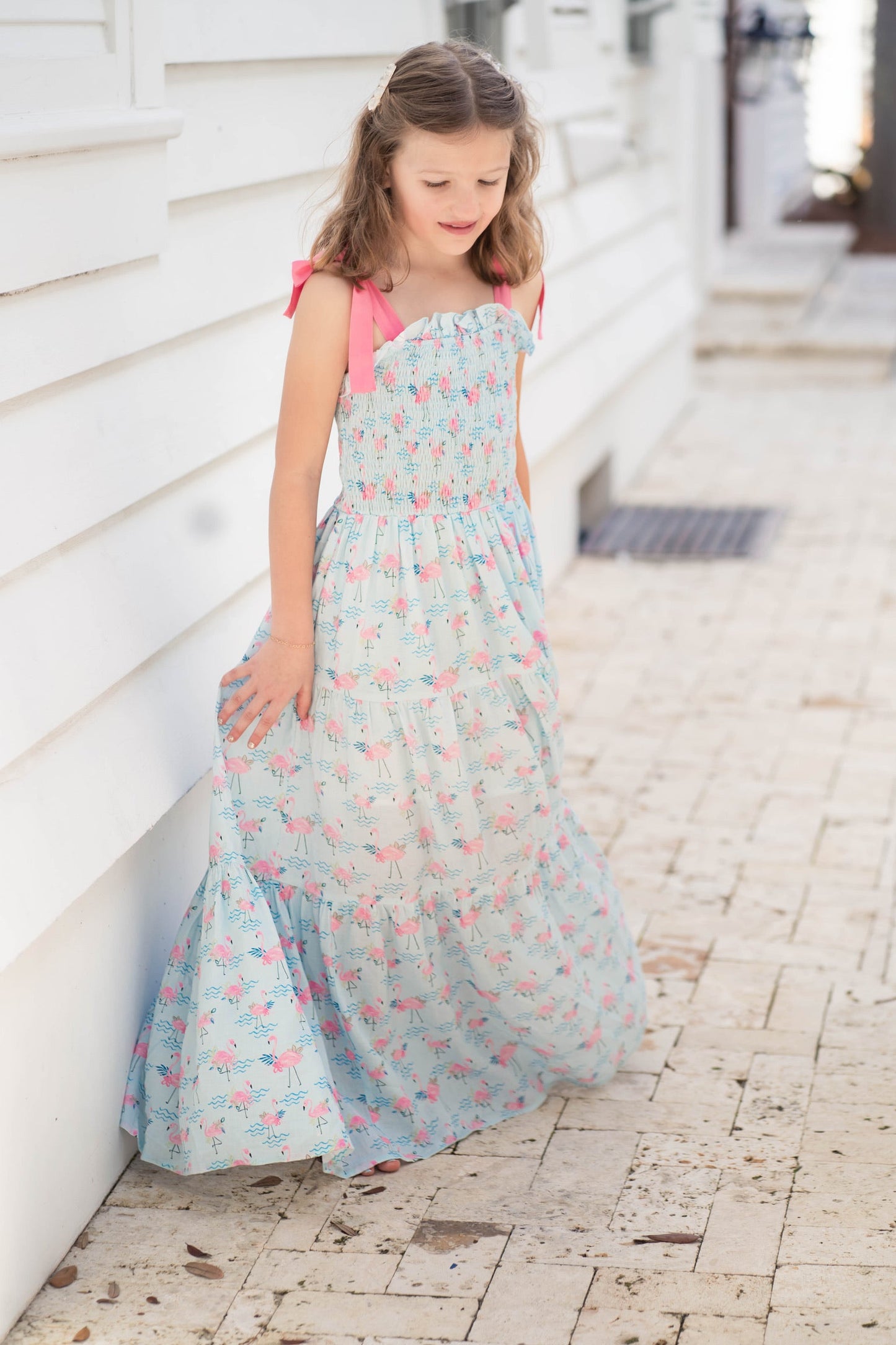 Pink Paradise Maxi Dress- (Runs long, size down)