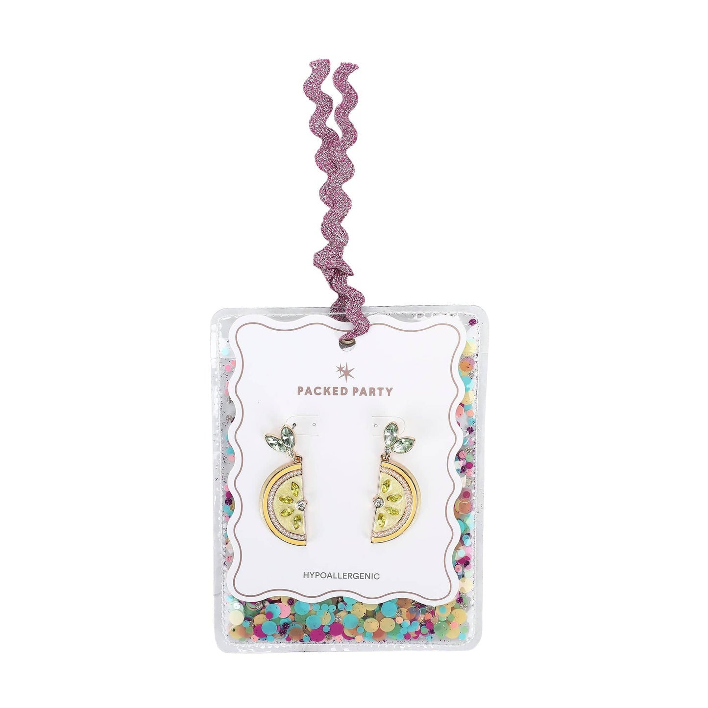 Lemon Slice Earrings