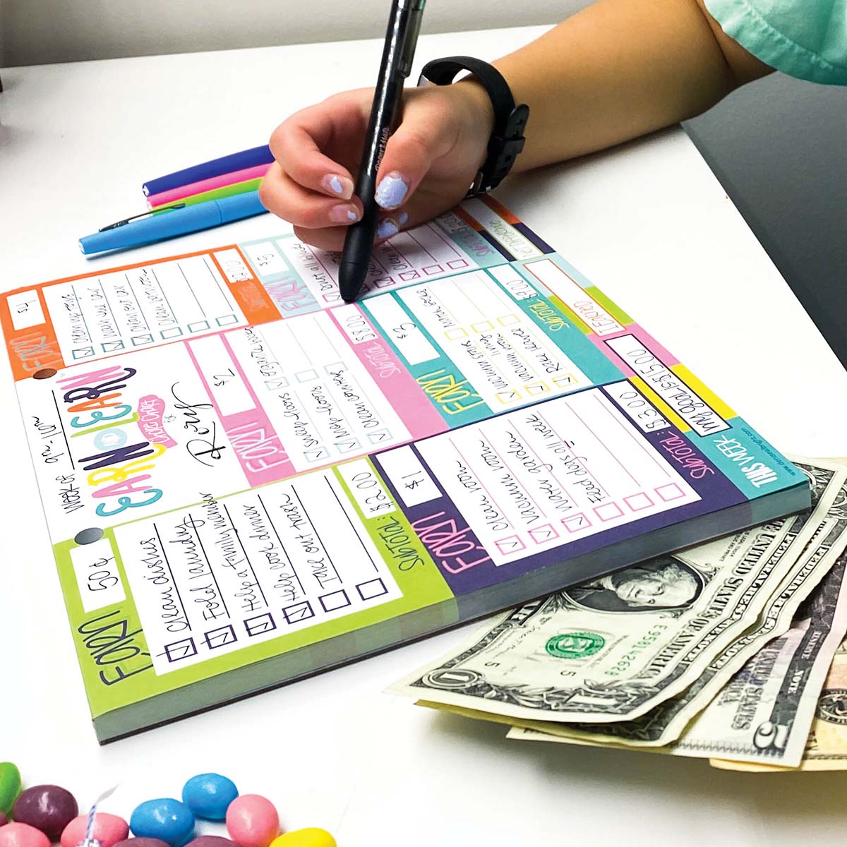 Happy Habits Bundle for Kids | Chore Chart, Gratitude Journal & Stickers + BONUS App Membership