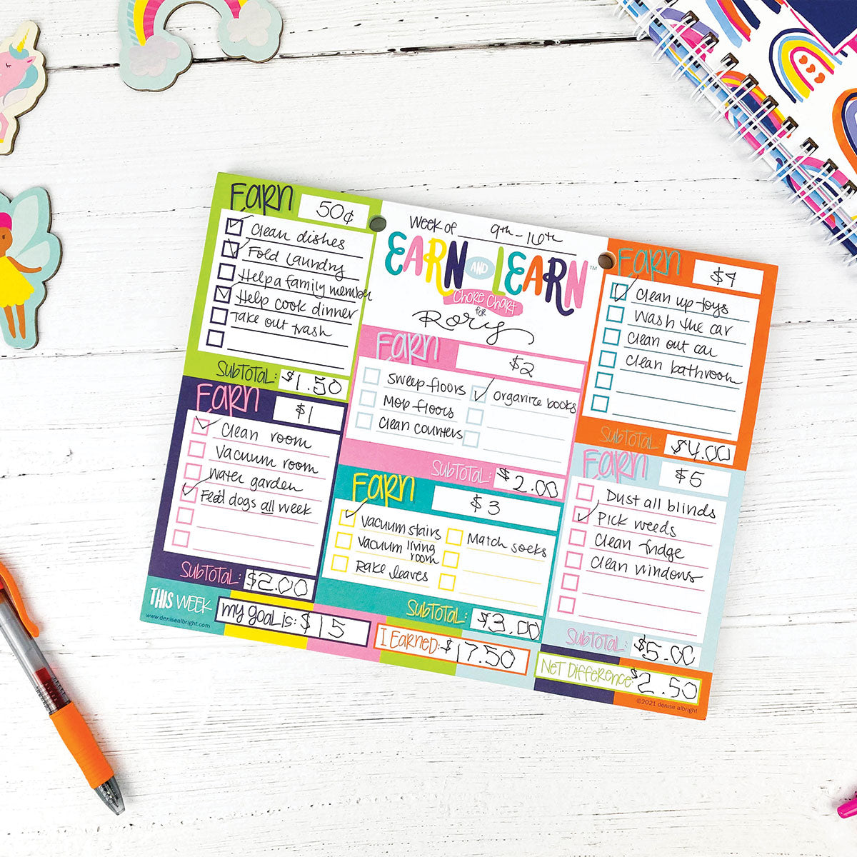 Class Keeper® School Days Memory Book + BONUS App Membership + BONUS Earn & Learn® Chore Chart Pad | (2) Styles