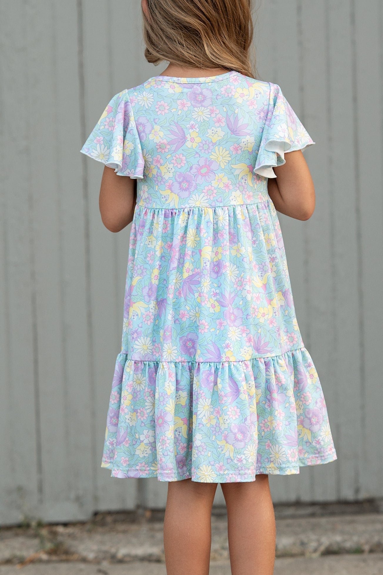 Emmy Pastel Floral Dress