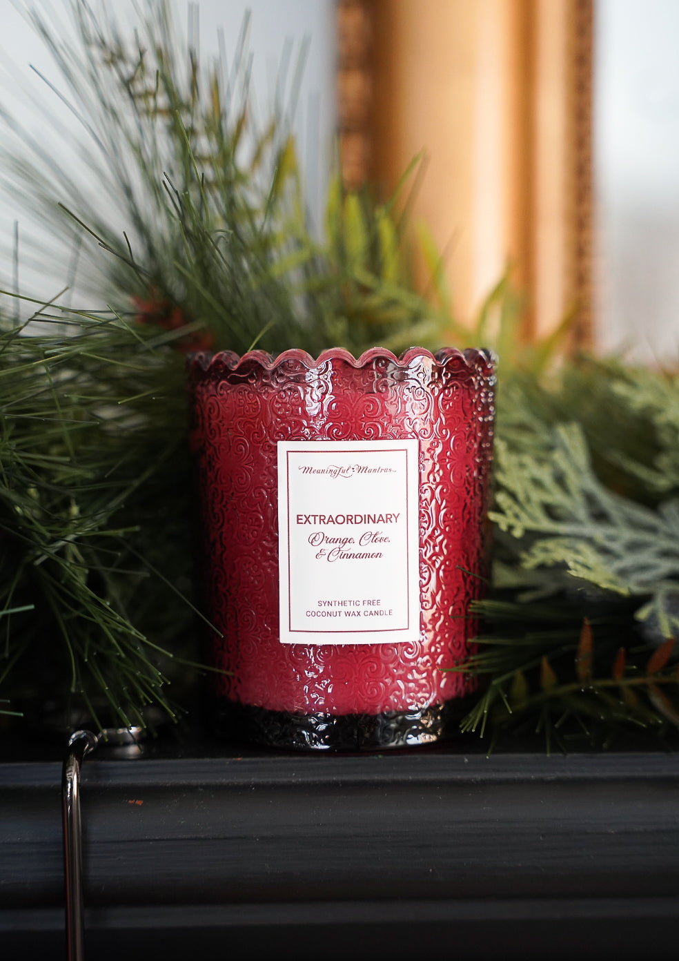 Extraordinary Cinnamon Spice 8oz Natural Candle Kaia Collection