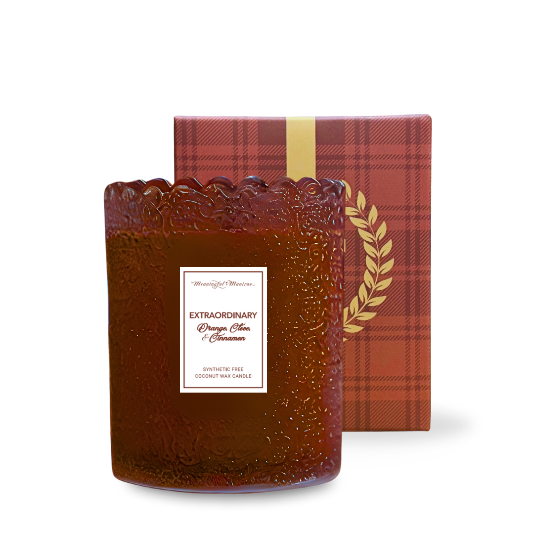 Extraordinary Cinnamon Spice 8oz Natural Candle Kaia Collection