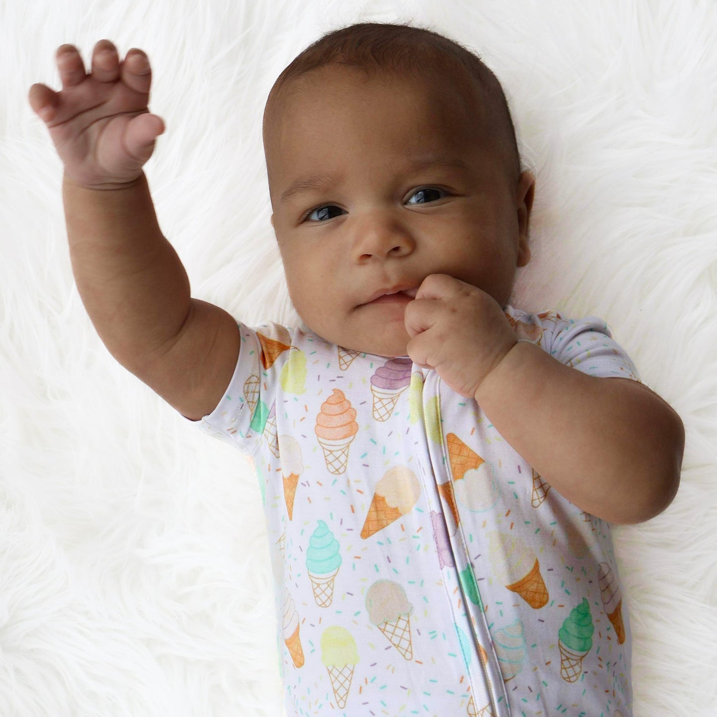 Swirls Shorty Romper