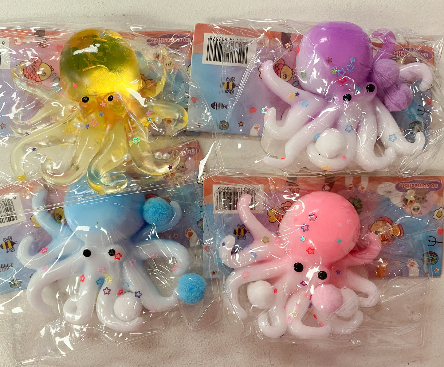 Jelly Octopus Squishy Fidget Toy | Soft Sensory Squishy for Kids | Bossier City, LA