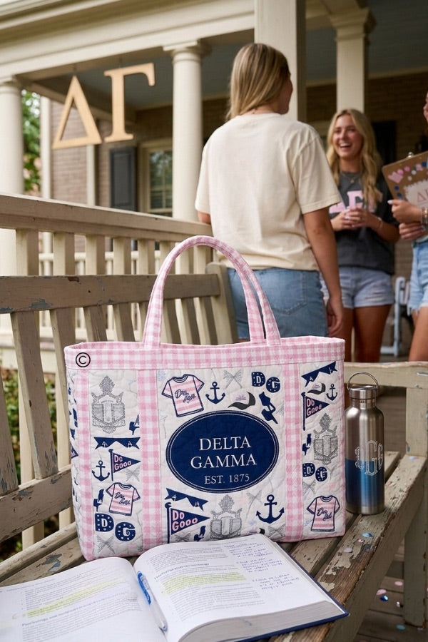 SC - ETA 4/30 - Delta Gamma Sorority Tote Bag