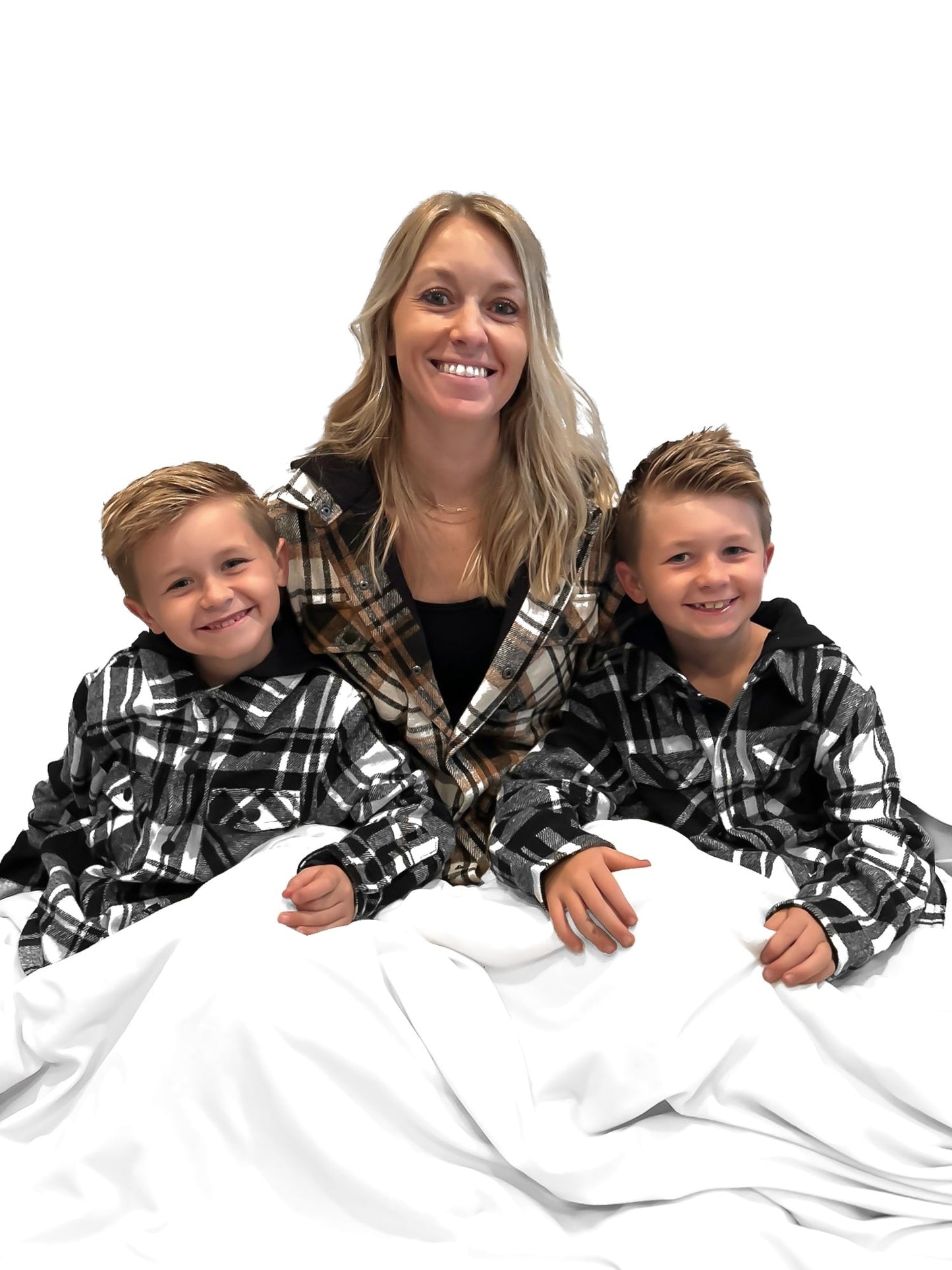 ADULT - FLANNEL JACKET - CARAMEL