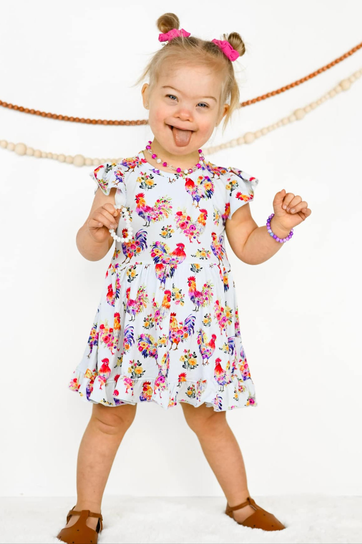 Cluckin' Cute Bodysuit Twirl