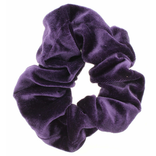 Purple Velvet Scrunchie