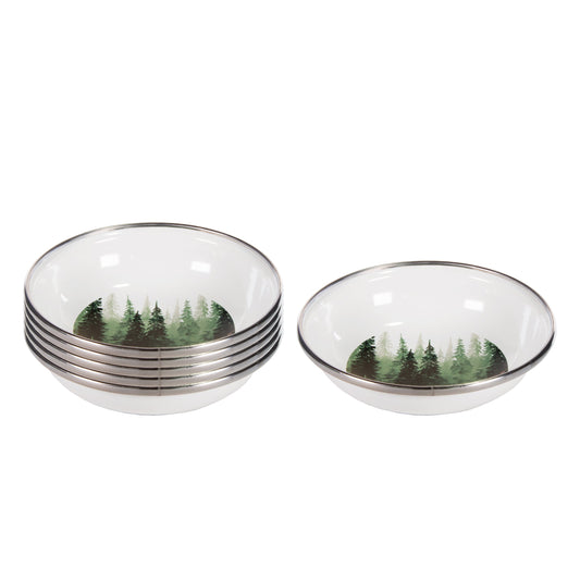 Forest Glen Tatsing Dishes - Set of 6